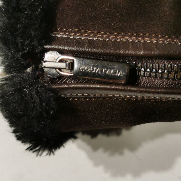 AQUATALIA Women's Suede Winter Snow Boots - Picture 7 of 9